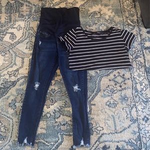 Maternity jeans
